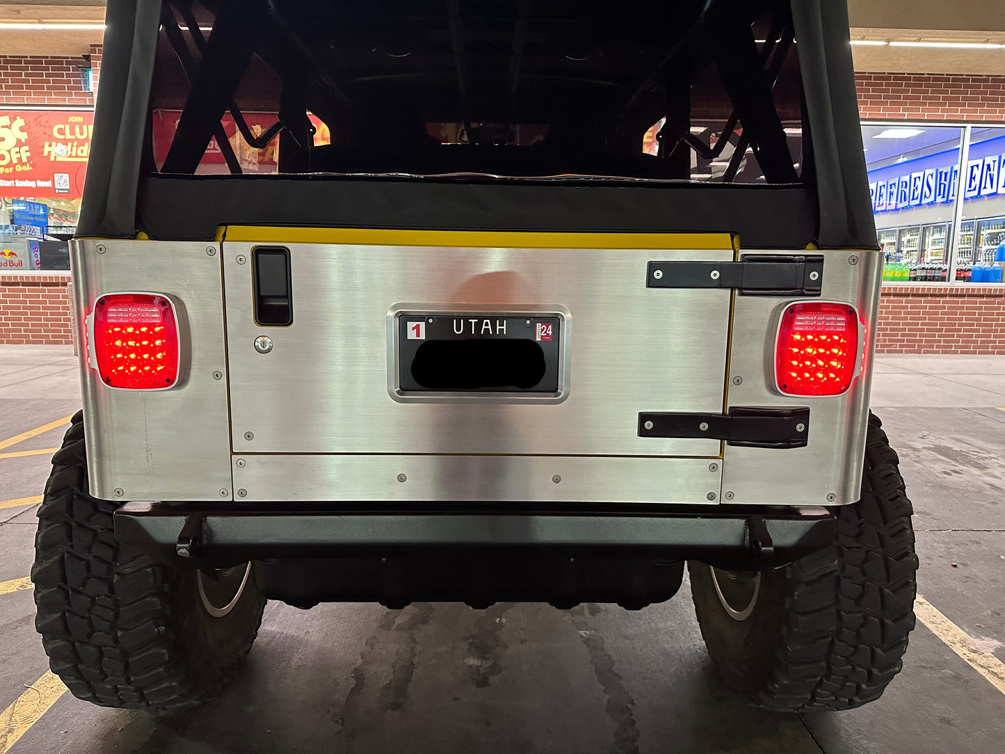 TJ/LJ Aluminum Tailgate Skin