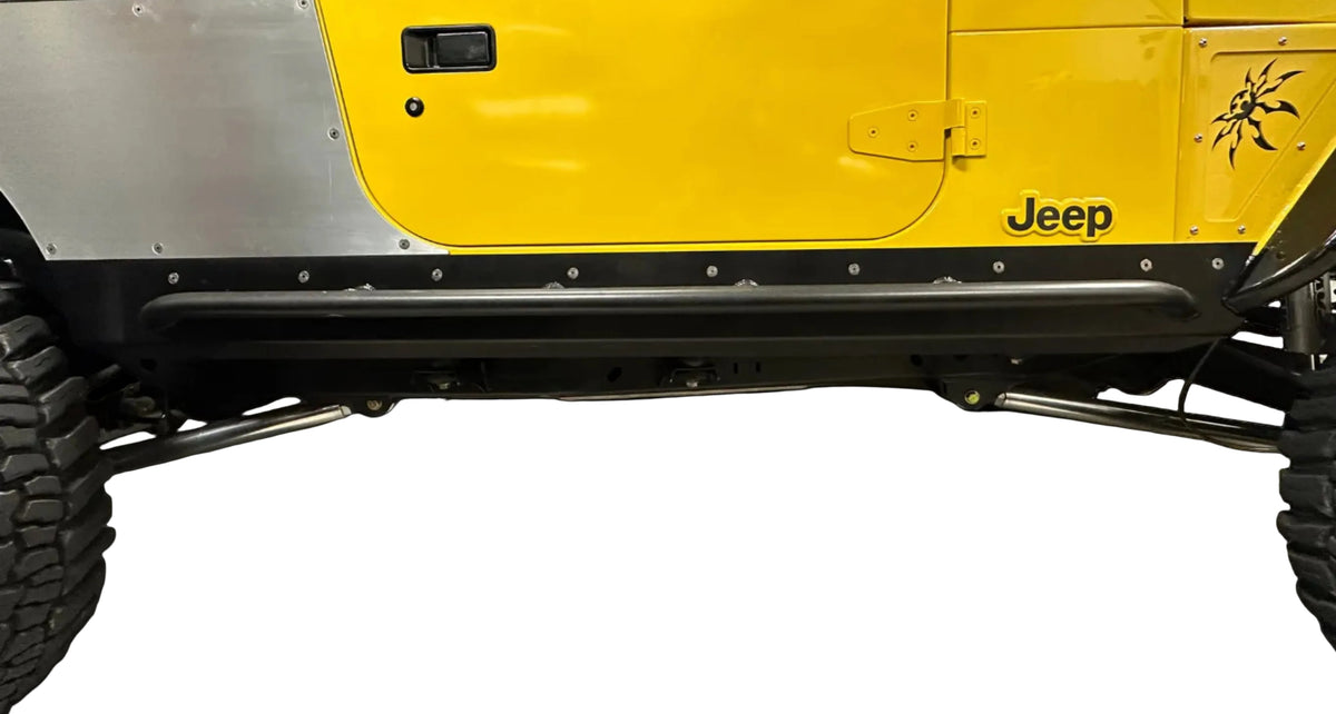 Stretched LJ Mini Boat Side Rock Sliders